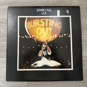 Jethro Tull Live - Bursting Out 2x LP Vinyl OG Chrysalis CH2-1201 US 1978